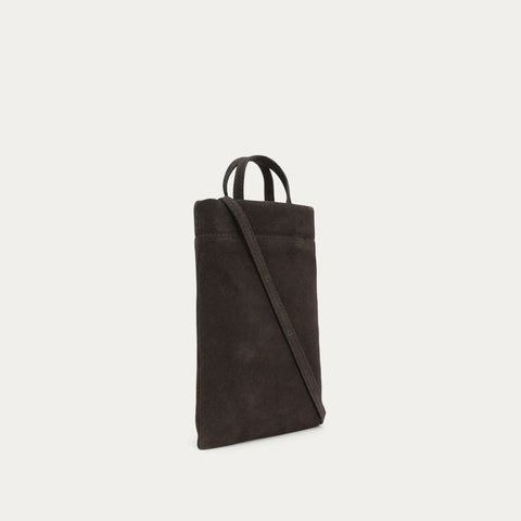 Bandit Phone Pouch - Asphalt Suede