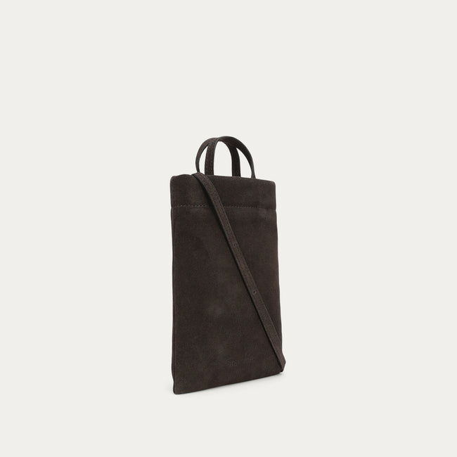 Bandit Phone Pouch - Asphalt Suede