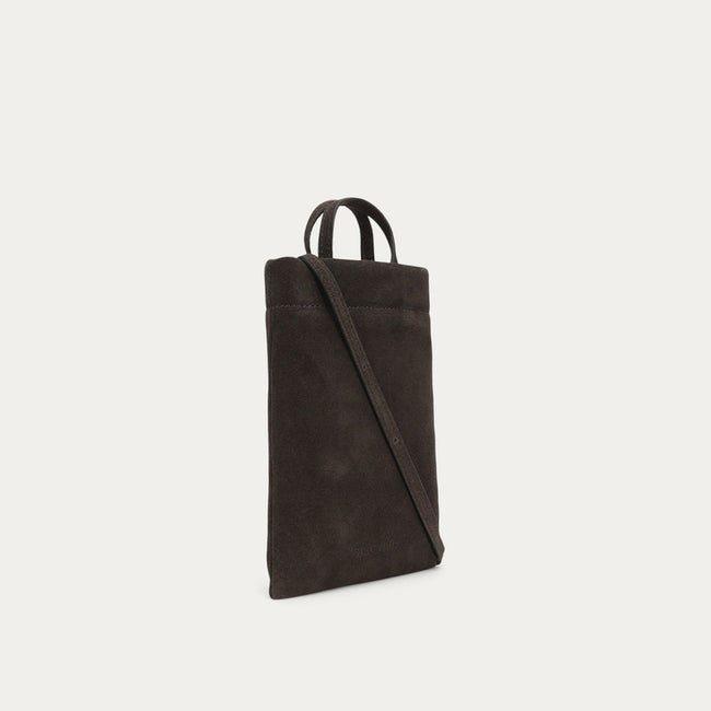 Bandit Phone Pouch - Asphalt Suede