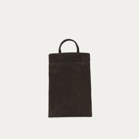 Bandit Phone Pouch - Asphalt Suede