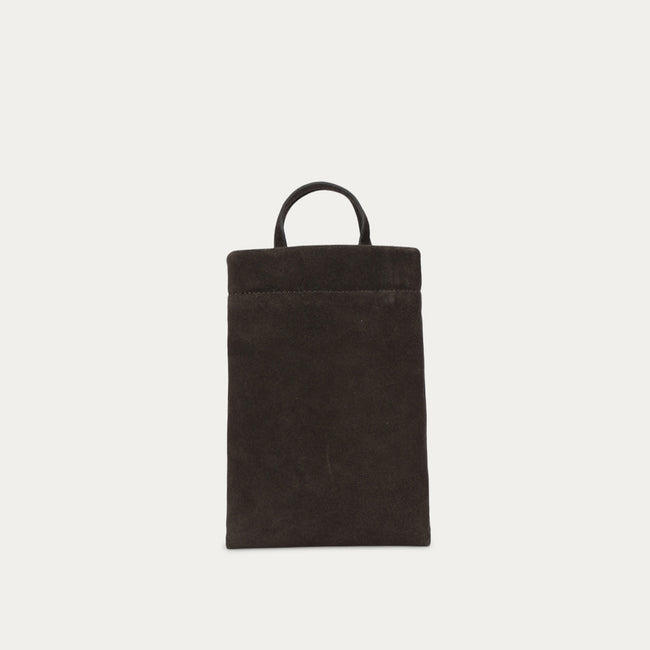 Bandit Phone Pouch - Asphalt Suede
