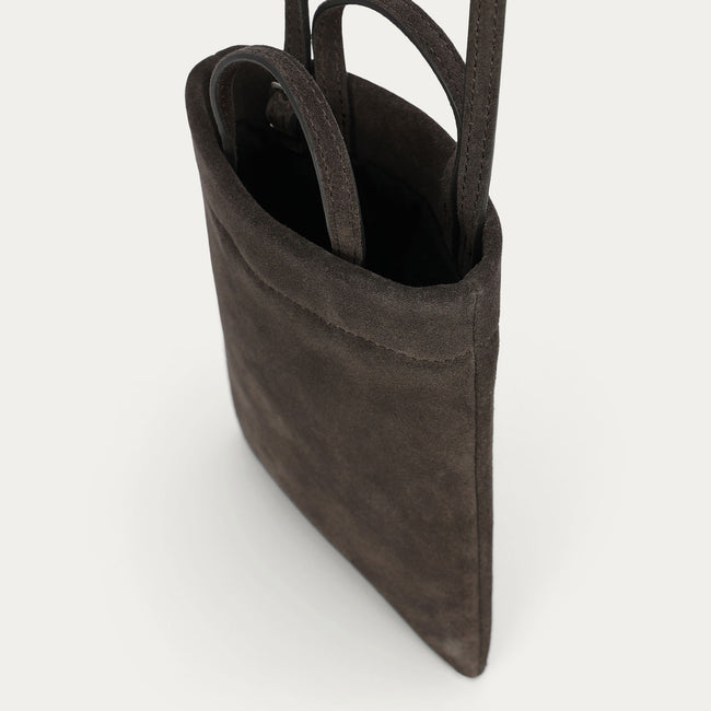 Bandit Phone Pouch - Asphalt Suede