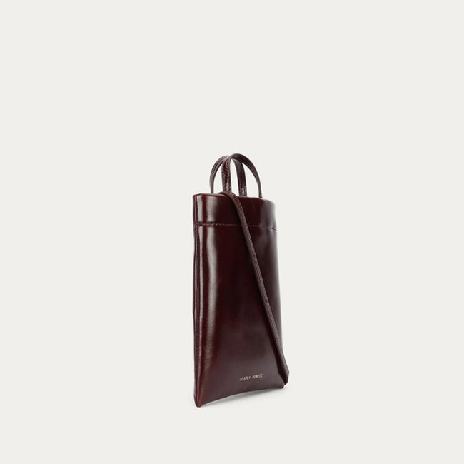 Bandit Phone Pouch - Dark Cherry Gloss