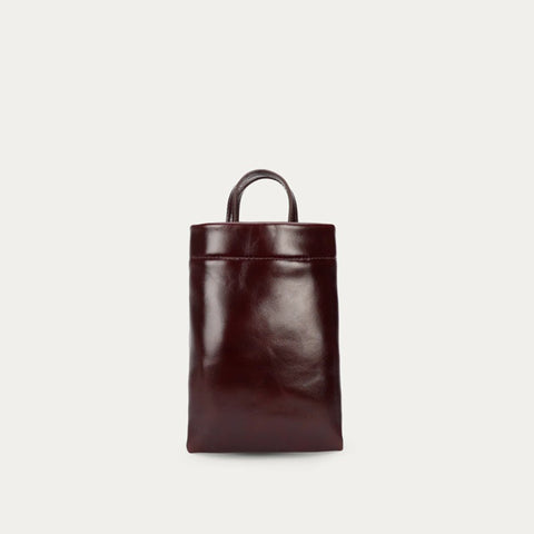 Bandit Phone Pouch - Dark Cherry Gloss