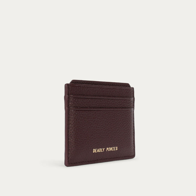 Card Sleeve - Dark Cherry