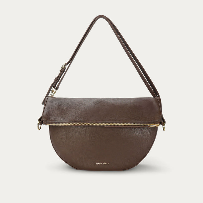 Leopard Hobo - Cocoa