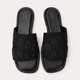 Logomania Slide - Black