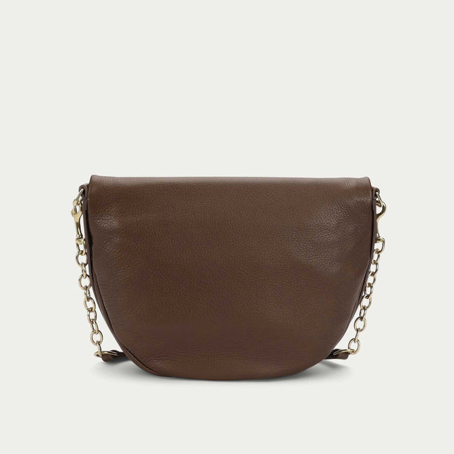 Mini Leopard Crossbody - Cocoa
