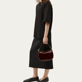 Mini Sling Bag - Dark Cherry Gloss