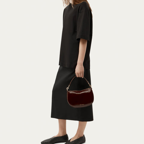 Mini Sling Bag - Dark Cherry Gloss