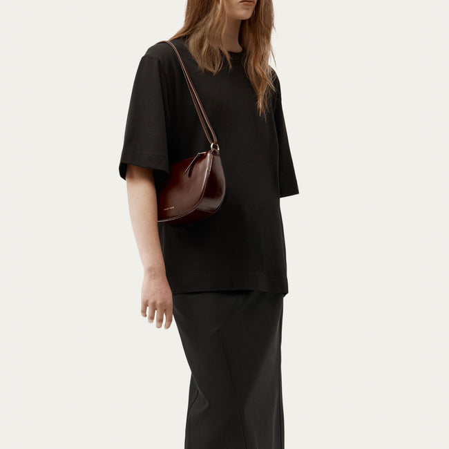 Mini Sling Bag - Dark Cherry Gloss