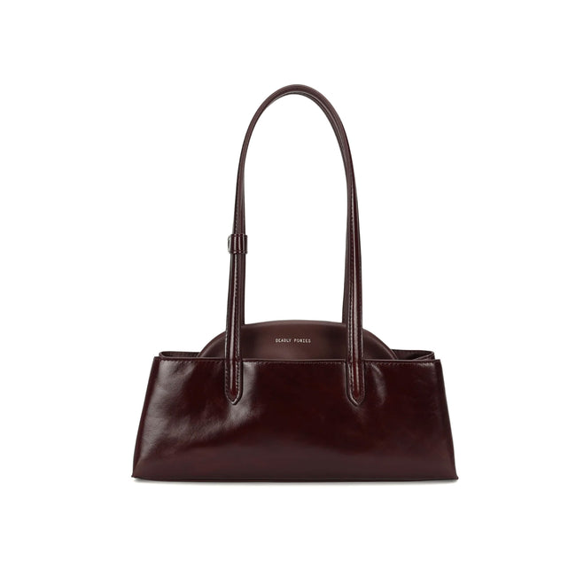 Mini Vault Tote - Dark Cherry Gloss