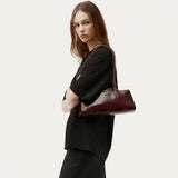 Mini Vault Tote - Dark Cherry Gloss