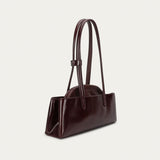 Mini Vault Tote - Dark Cherry Gloss