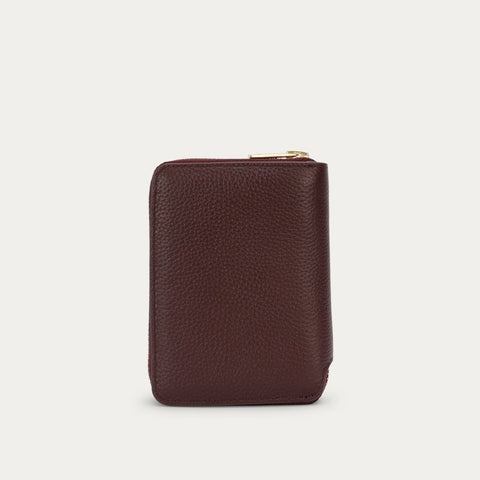 Mini Wallet - Dark Cherry