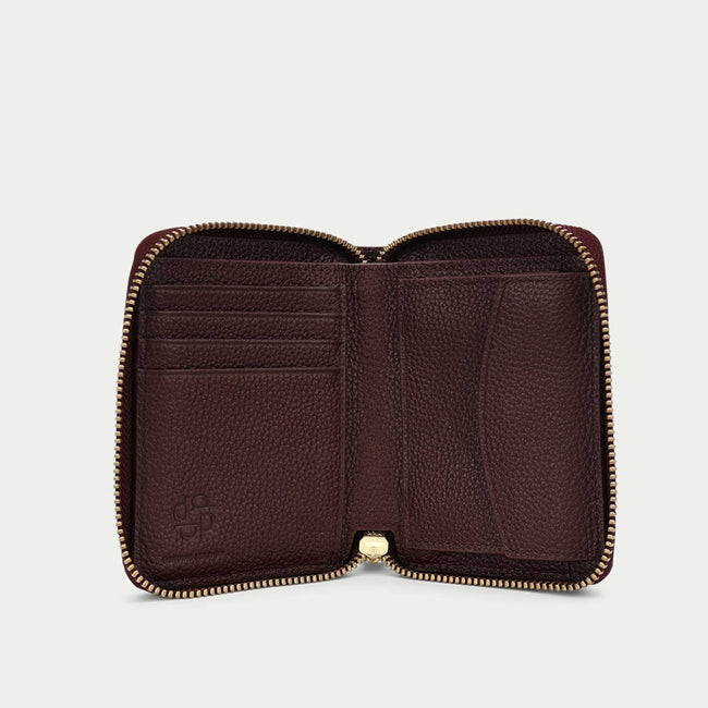 Mini Wallet - Dark Cherry