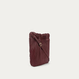 Mr Cinch Pouch - Claret Pleated