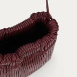 Mr Cinch Pouch - Claret Pleated