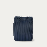 Mr Cinch Pouch - Indigo Pleated