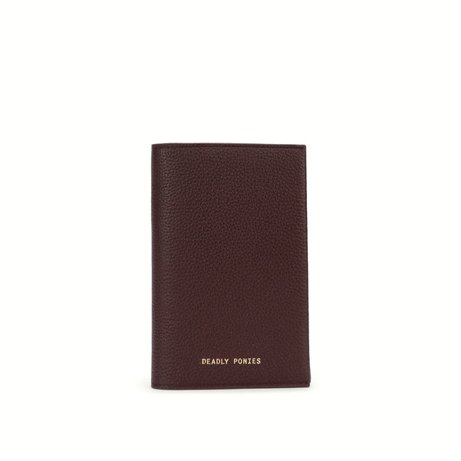 Passport Wallet - Dark Cherry