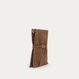 Penny Phone Pouch - Hazel Suede