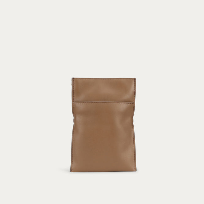 Penny Phone Pouch - Hazel Suede