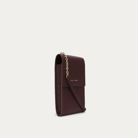 Poucheroo Phone Wallet - Dark Cherry