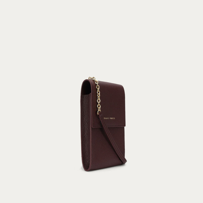 Poucheroo Phone Wallet - Dark Cherry