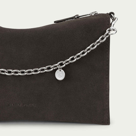 Siamese Bag - Asphalt Suede