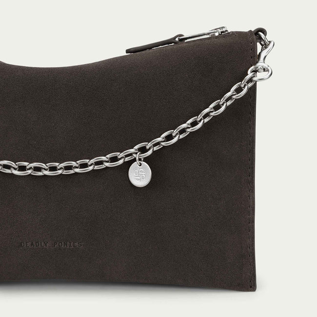 Siamese Bag - Asphalt Suede