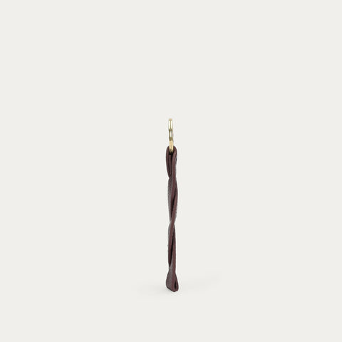 Twister Key Charm - Dark Cherry