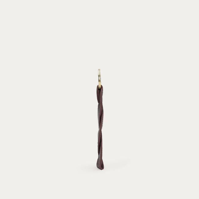 Twister Key Charm - Dark Cherry
