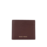 Unisex Flip Wallet - Dark Cherry