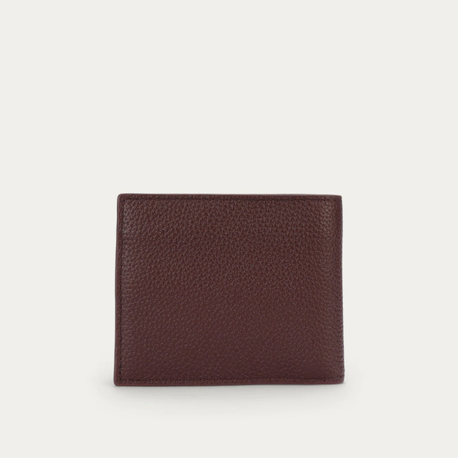 Unisex Flip Wallet - Dark Cherry
