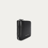 Unisex Zip Wallet - Black/Silver