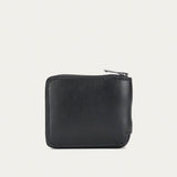 Unisex Zip Wallet - Black/Silver