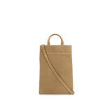 Bandit Phone Pouch - Oat Suede