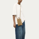 Bandit Phone Pouch - Oat Suede