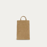 Bandit Phone Pouch - Oat Suede