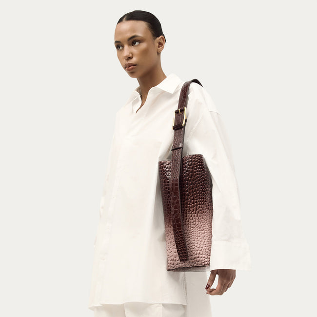 Bellboy Tote - Eclipse Croc