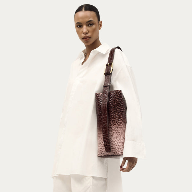 Bellboy Tote - Eclipse Croc