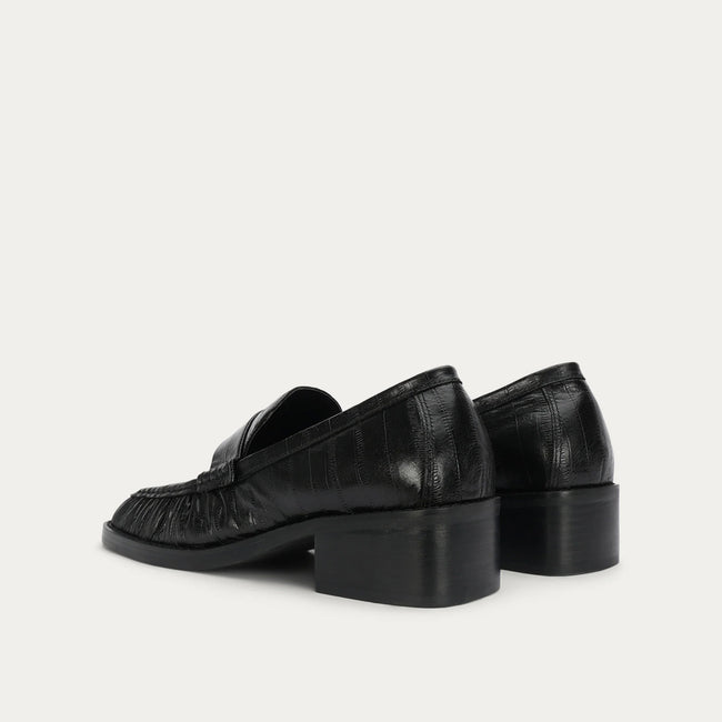 Butterfield Loafer - Black Eel
