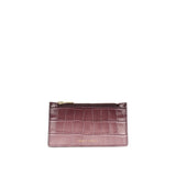 Zip Card Holder - Eclipse Croc
