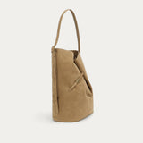 Clippity Tote - Oat Suede