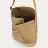Clippity Tote - Oat Suede