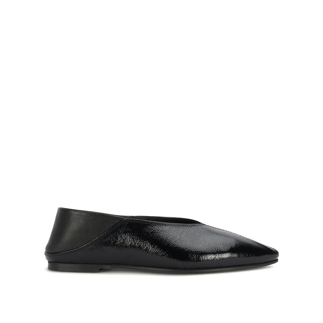 Epona Flat - Black Patent