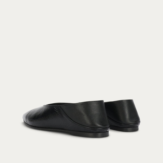 Epona Flat - Black Patent