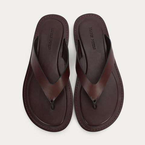 Helios Sandal - Dark Cherry