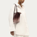 Medium Bandit Tote - Eclipse Croc
