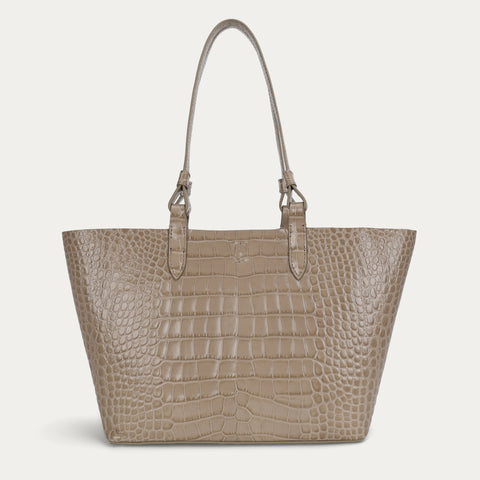 Mr Bandit Tote - Oat Croc